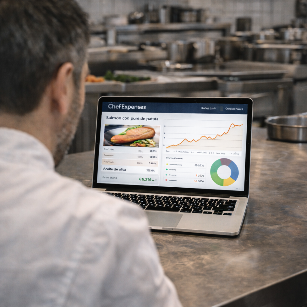ChefExpenses: escandallos automáticos sincronizados con precios